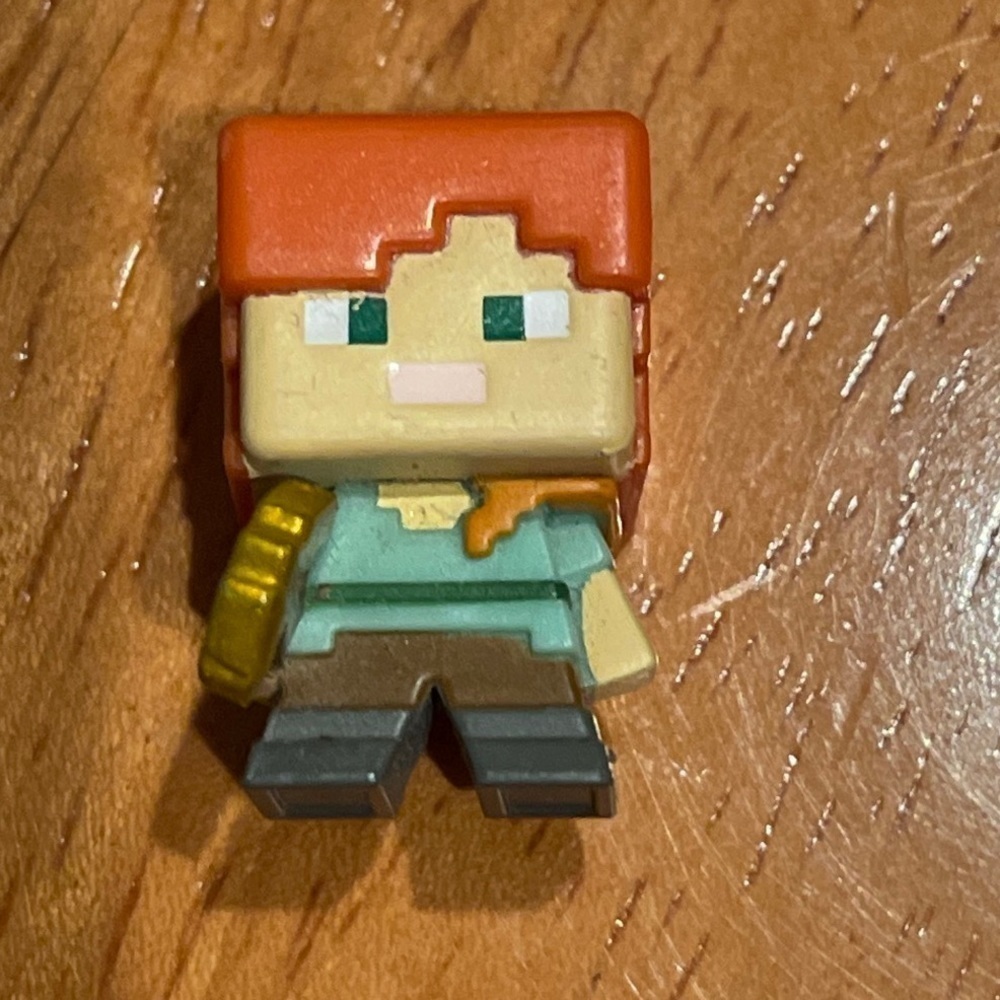 Minecraft Alex with Pick Axe Mini Figure